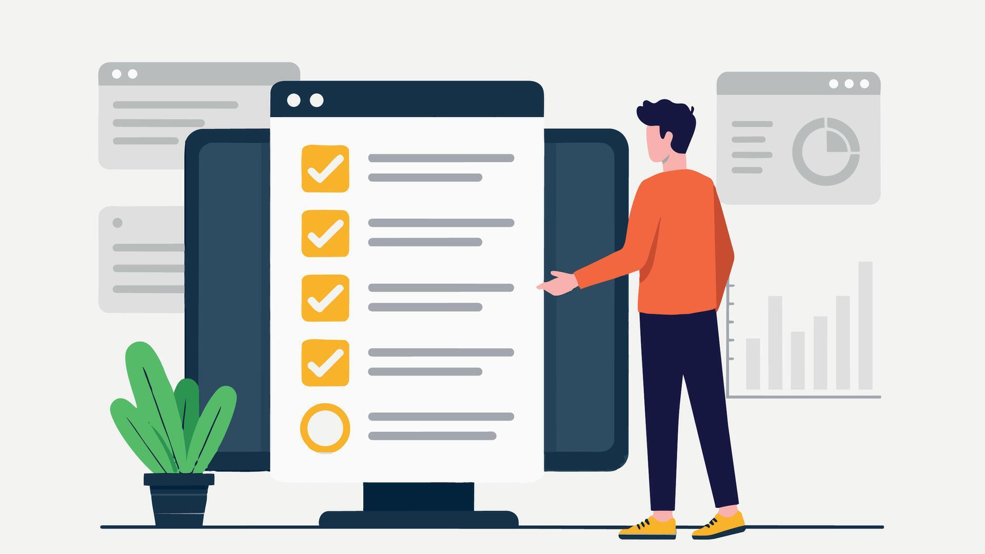 Digital form interface used in manufacturing operations